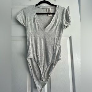 Grey bodysuit